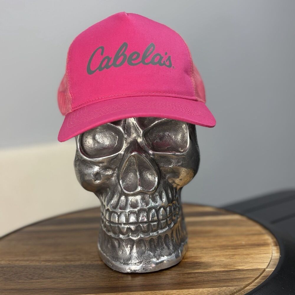 Women's Pink Cabela's Logo Snapback Style Adjustable Baseball Hat